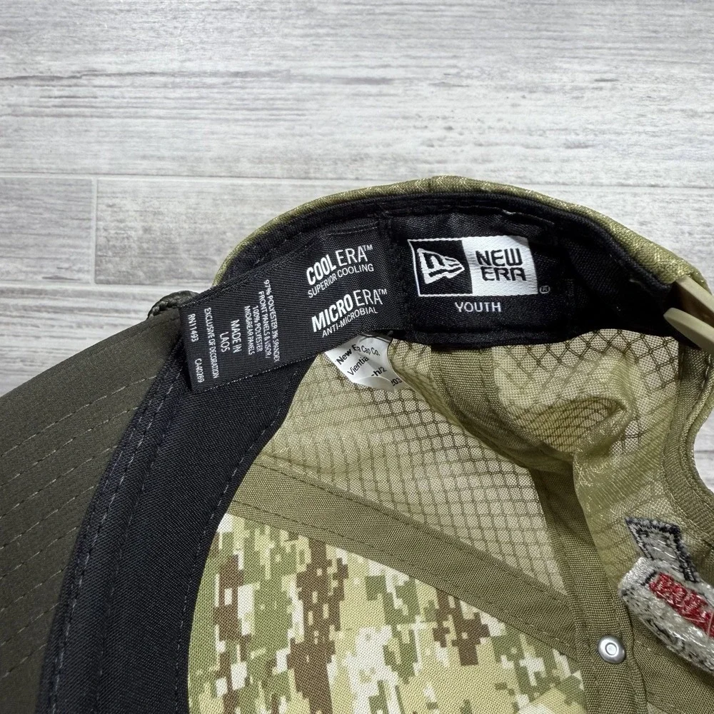 Kansas‎ City New Era Youth 2025 Salute to Service 9FORTY A-Frame Adjustable Hat